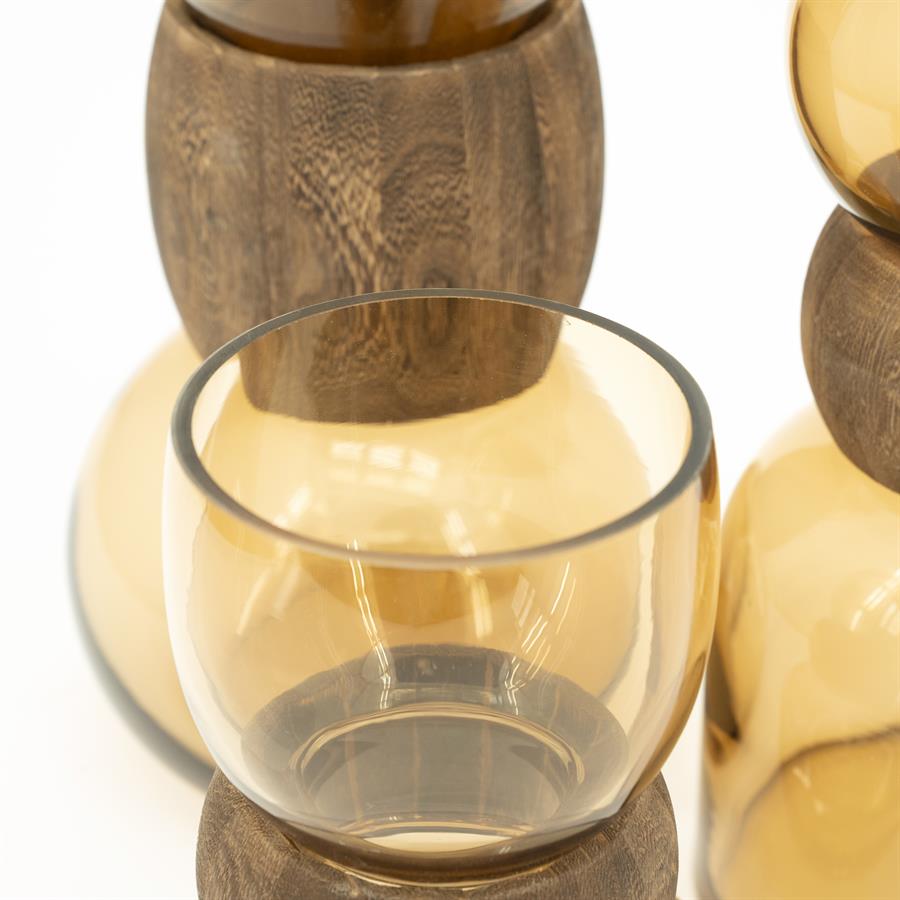 Vase Verra Small Brown - By-Boo