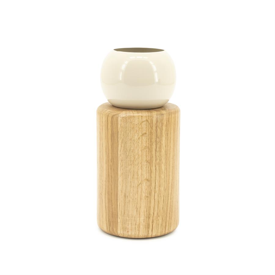 Belloa Beige Vase - By-Boo
