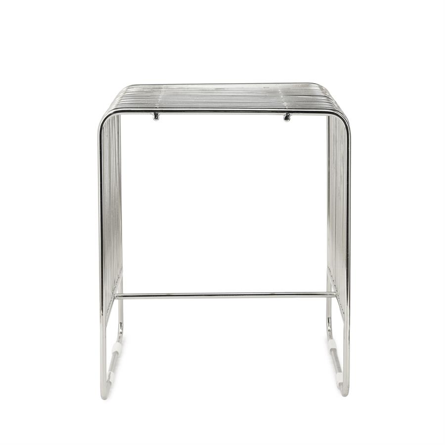 WireWorks Stool Silver - By-Boo