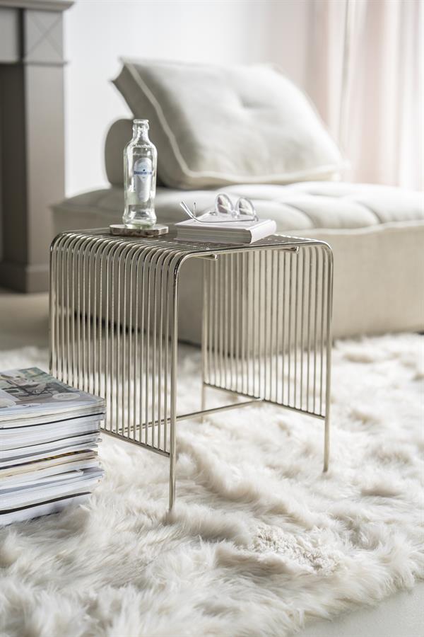 WireWorks Stool Silver - By-Boo
