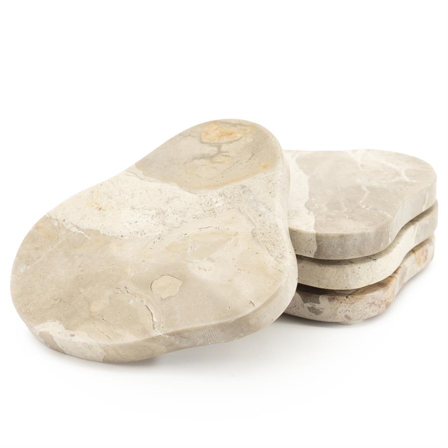 Onderzetters Marrone beige (set van 4) - By-Boo