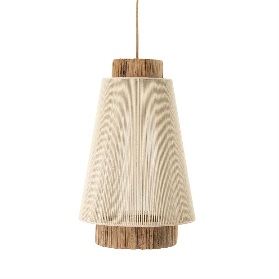 Rae 1 Lamp (Cotton, White) - By-Boo