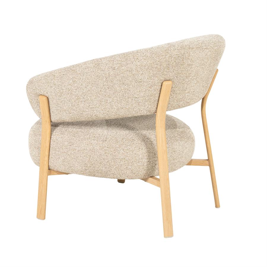 Sessel Sedia von By-Boo, schräg von hinten fotografiert auf weißem Hintergrund