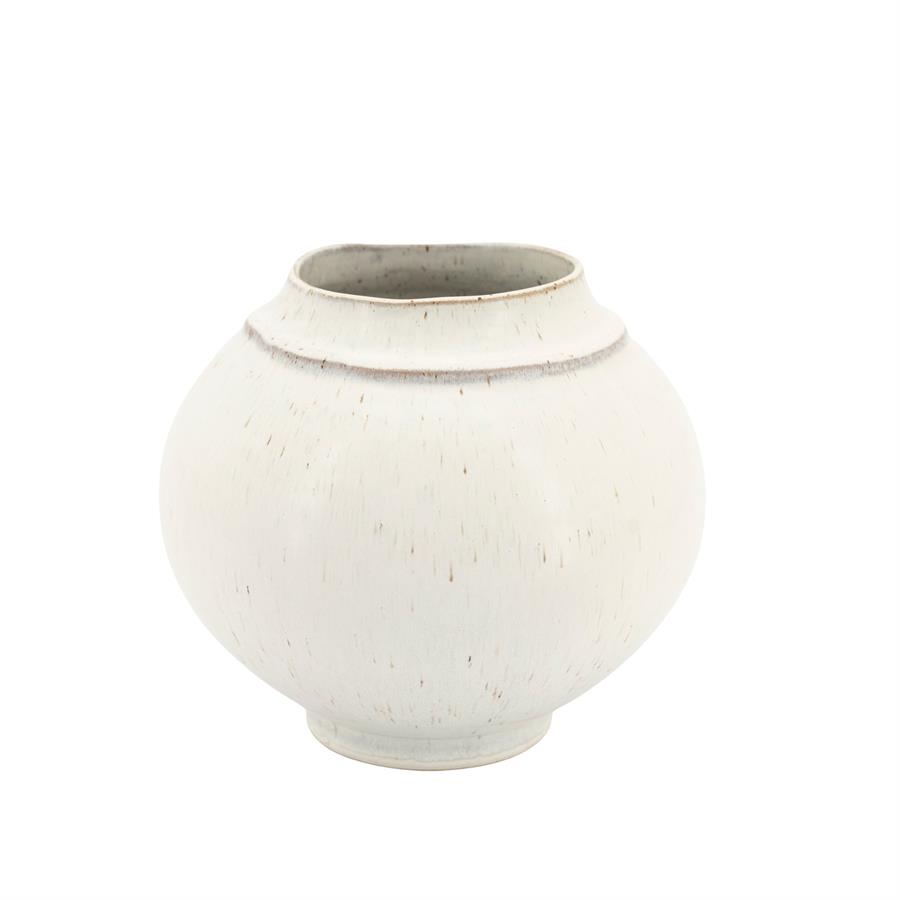 Vase Bolla auf weißem Hintergrund, aus der Nähe fotografiert mit einer leichten Textur - By-Boo