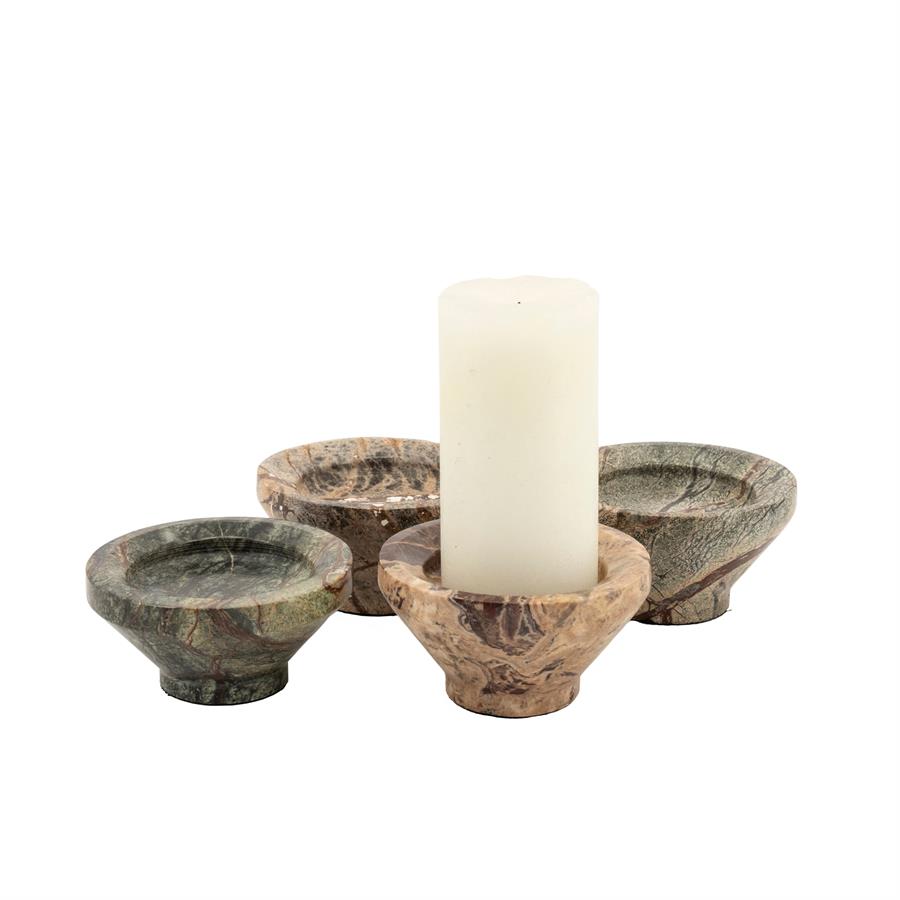 Candle Sumi Large, Set of 4 - By-Boo