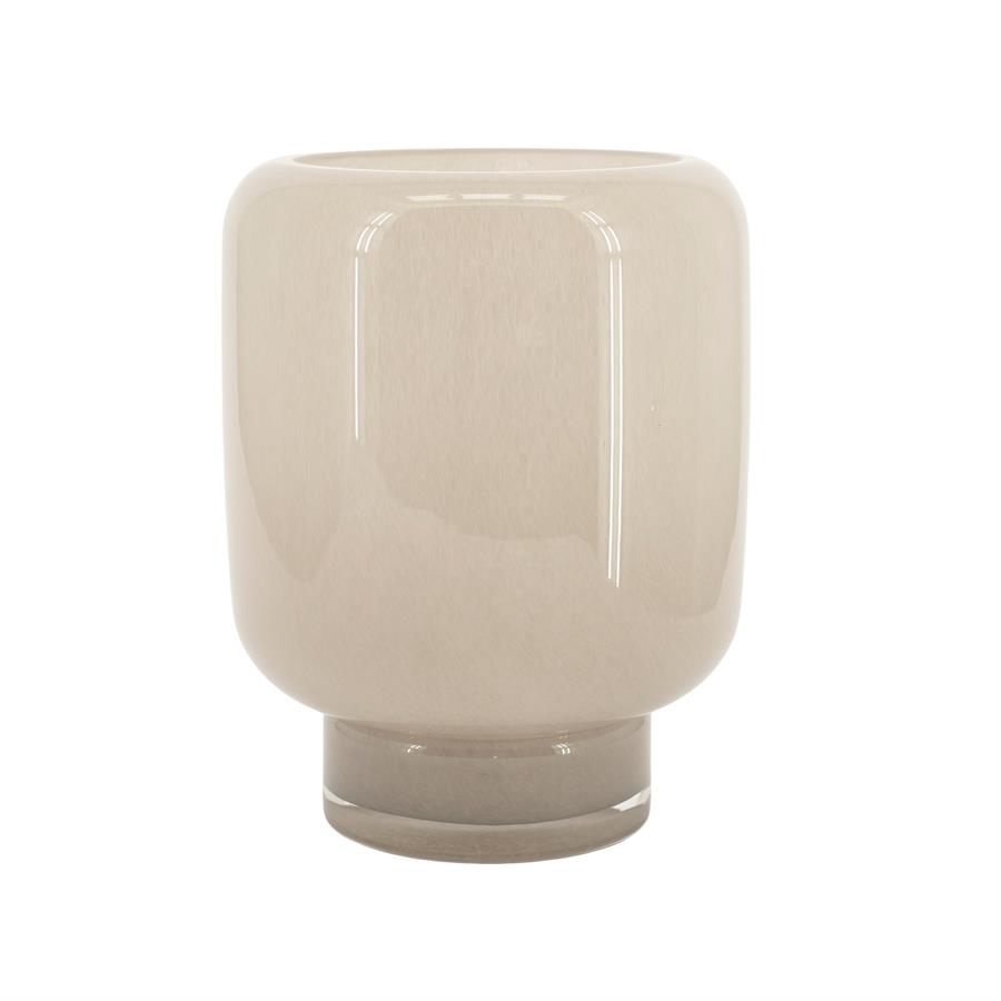 Vase Solenne Large auf weißem Hintergrund, aus der Nähe fotografiert mit leichtem Glanz - By-Boo