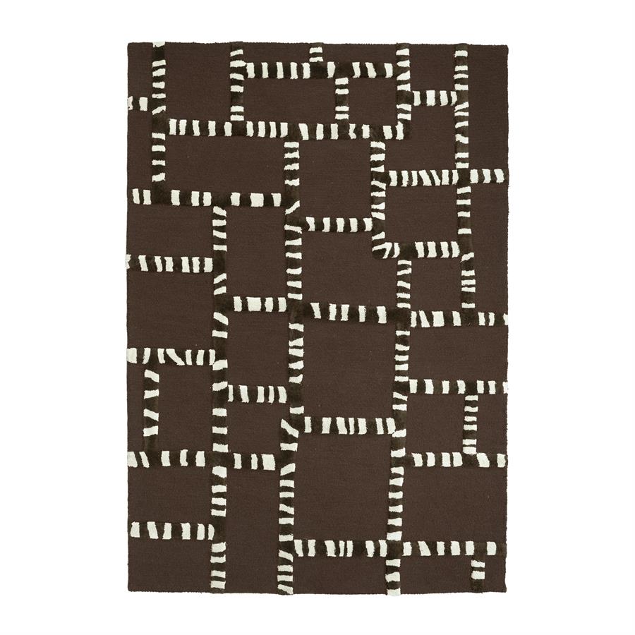 Vloerkleed StripeScape Bruin - By-Boo