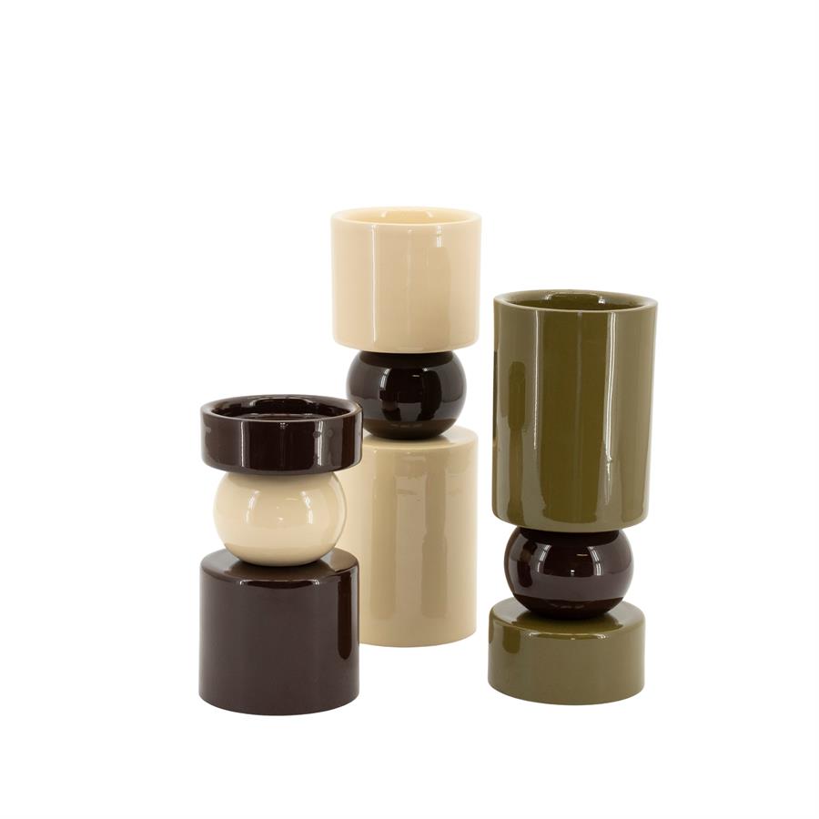 Kerze Shapix 3er-Set - By-Boo