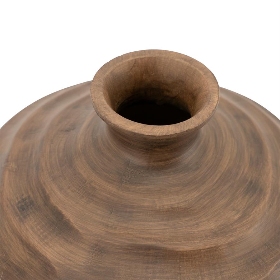 Ribera Vase Brown - By-Boo