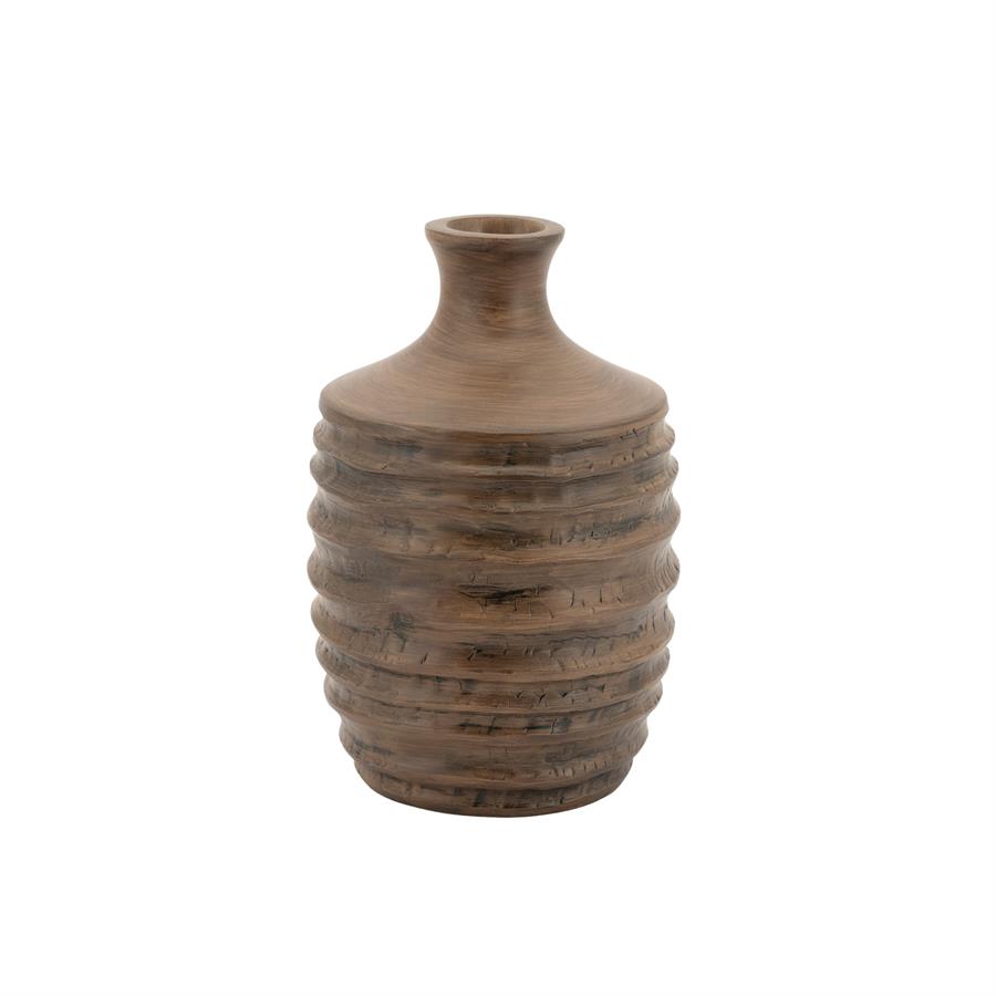 Ribera Vase Brown - By-Boo