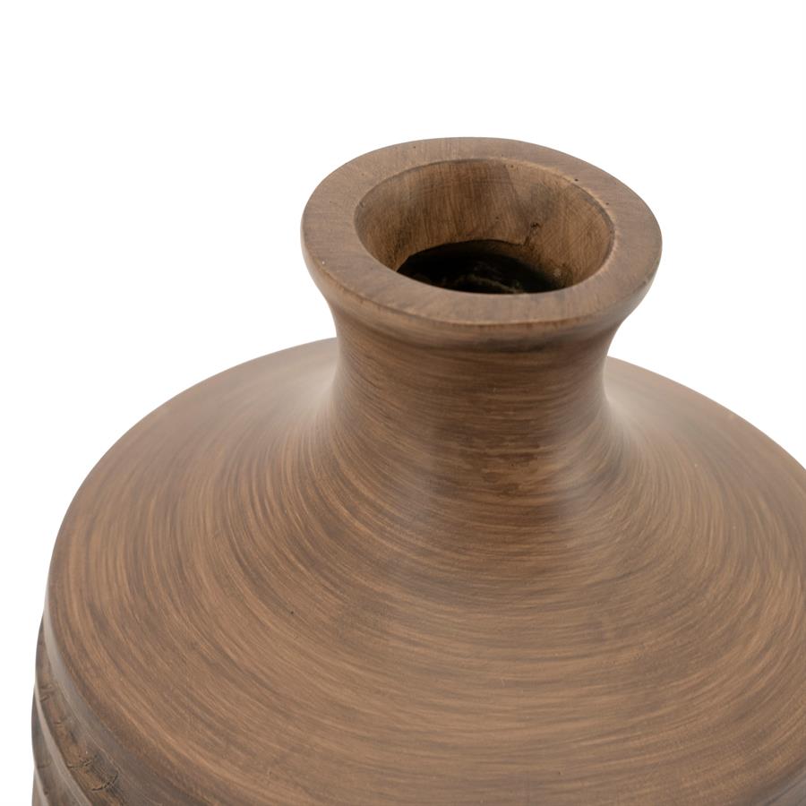 Ribera Vase Brown - By-Boo