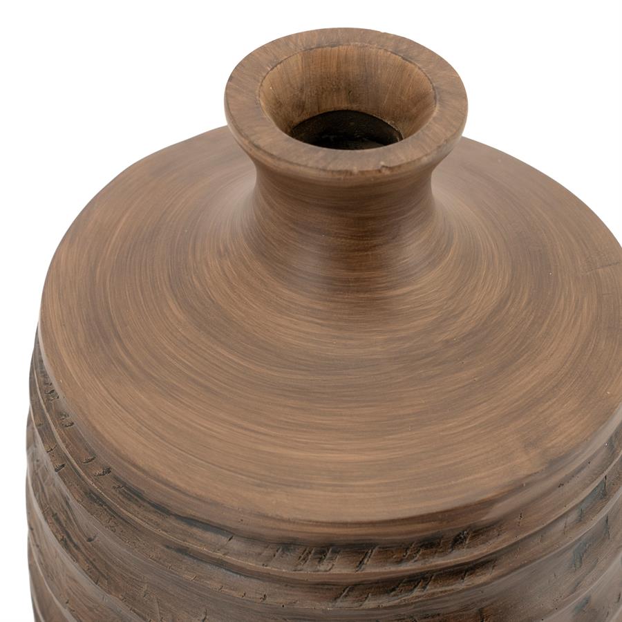Ribera Vase Brown - By-Boo