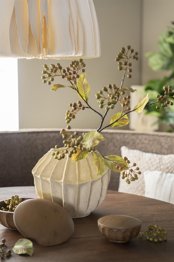 Vase Rei white - By-Boo