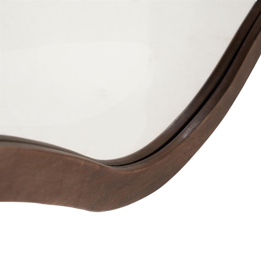 Mirai Walnut Mirror - By-Boo