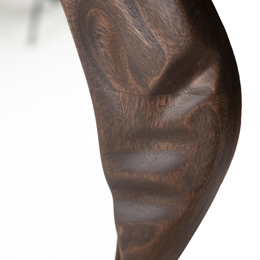 Spiegel Kiri glas en hout - By-Boo