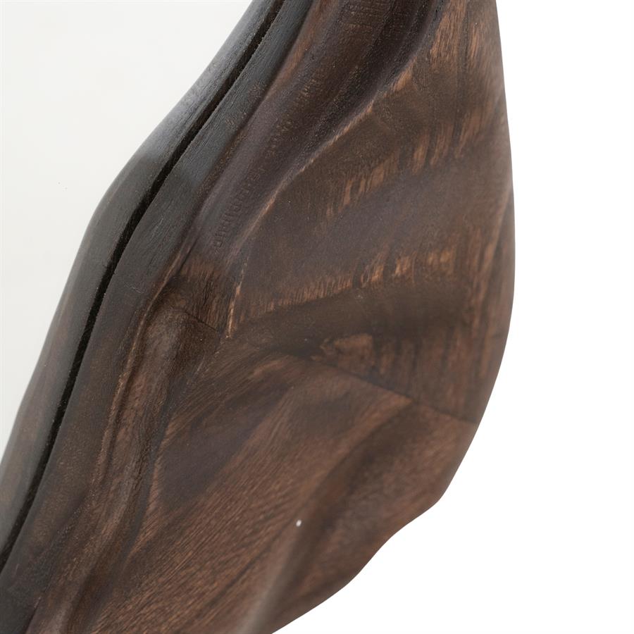 Spiegel Kiri glas en hout - By-Boo