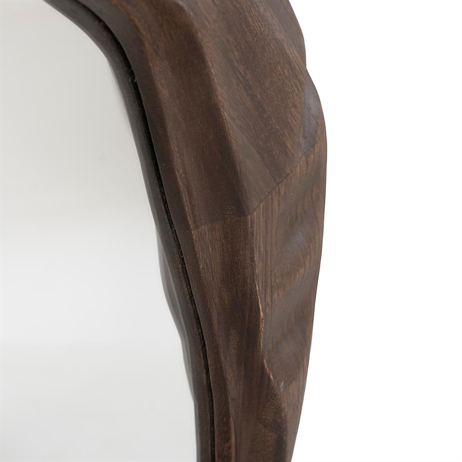 Spiegel Kiri glas en hout - By-Boo