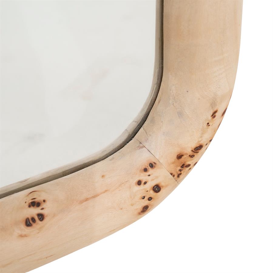 Spiegel Rootsy naturel wortelhout - By-Boo