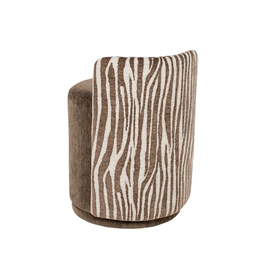Pouf Marque (Stoff, Taupe) - By-Boo