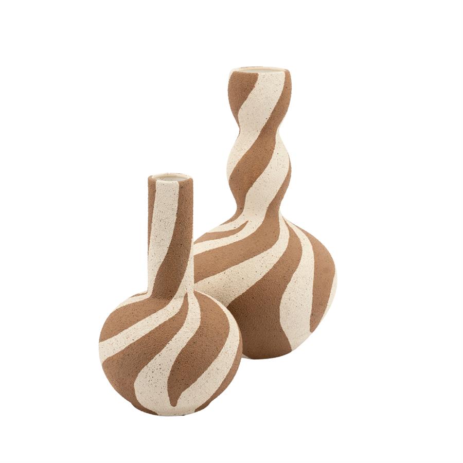 Zaya Vase brown - By-Boo