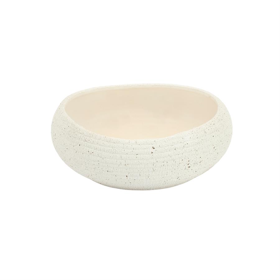 Schaal Grava off white - By-Boo