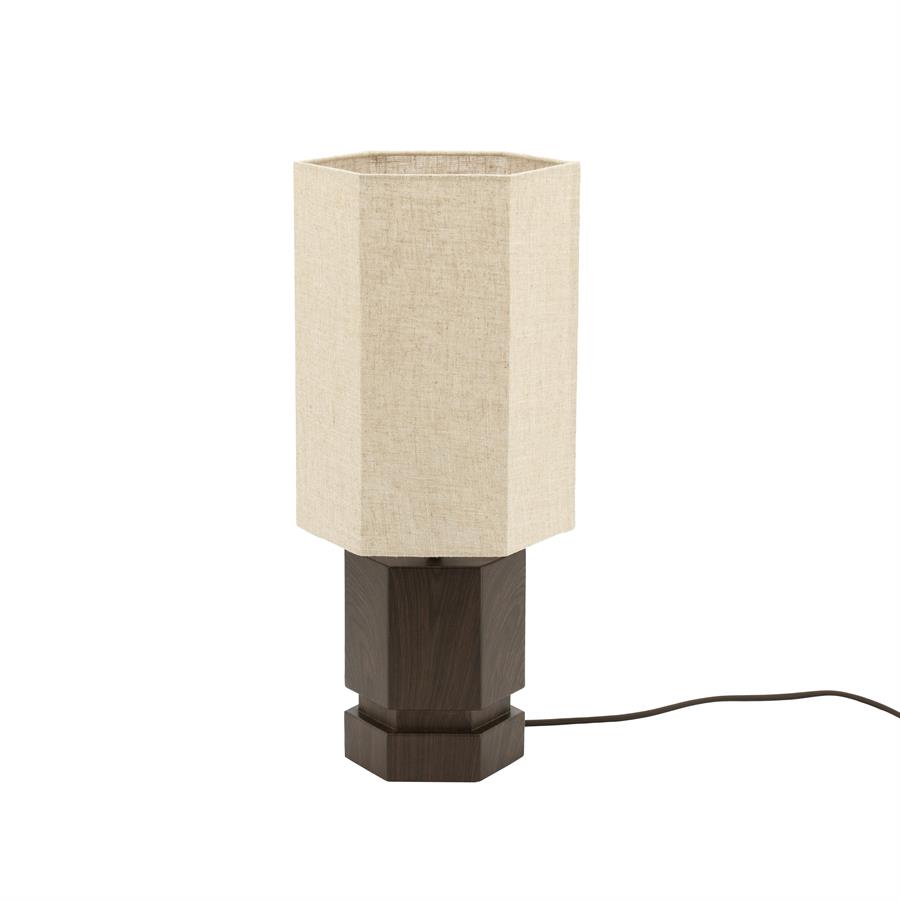 Kurai Table Lamp Brown - By-Boo