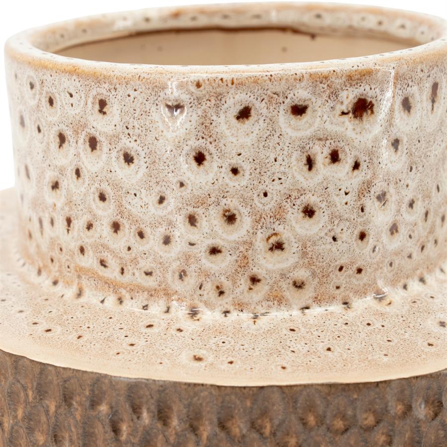 Nadir Vase brown - By-Boo