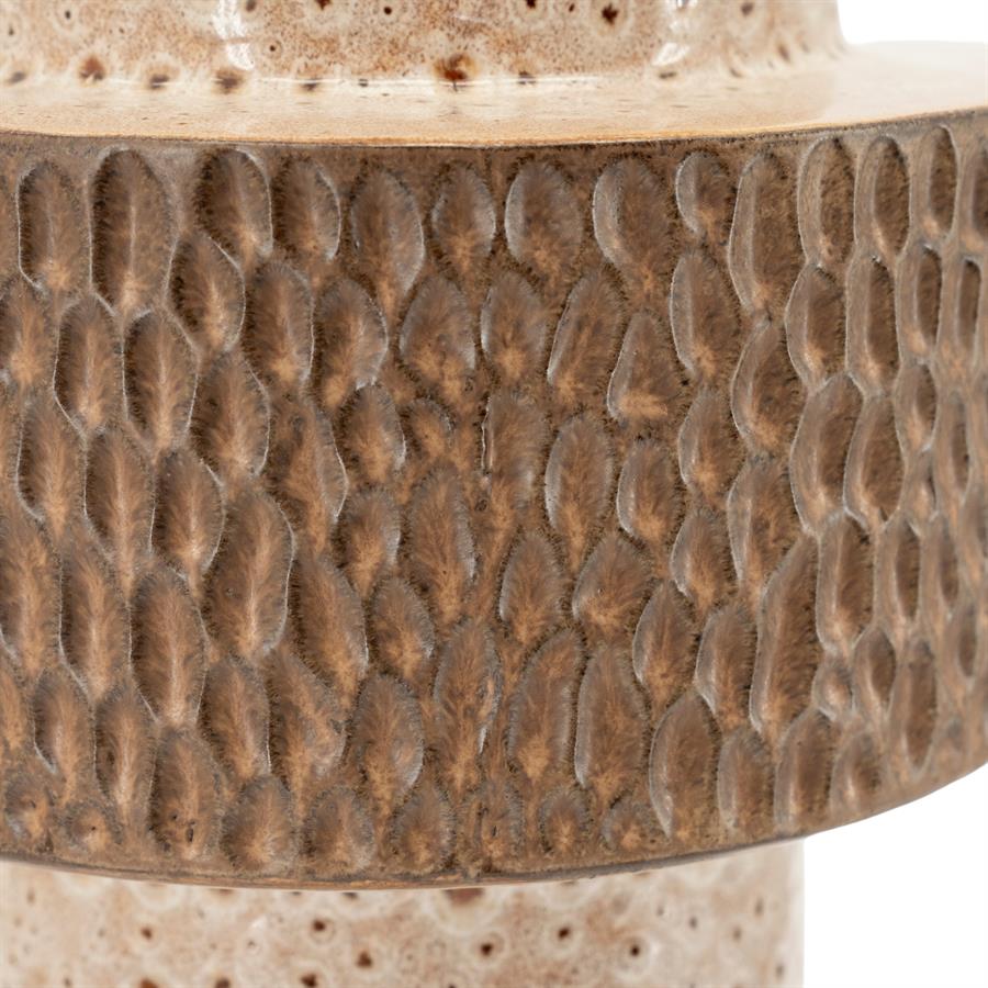 Nadir Vase brown - By-Boo