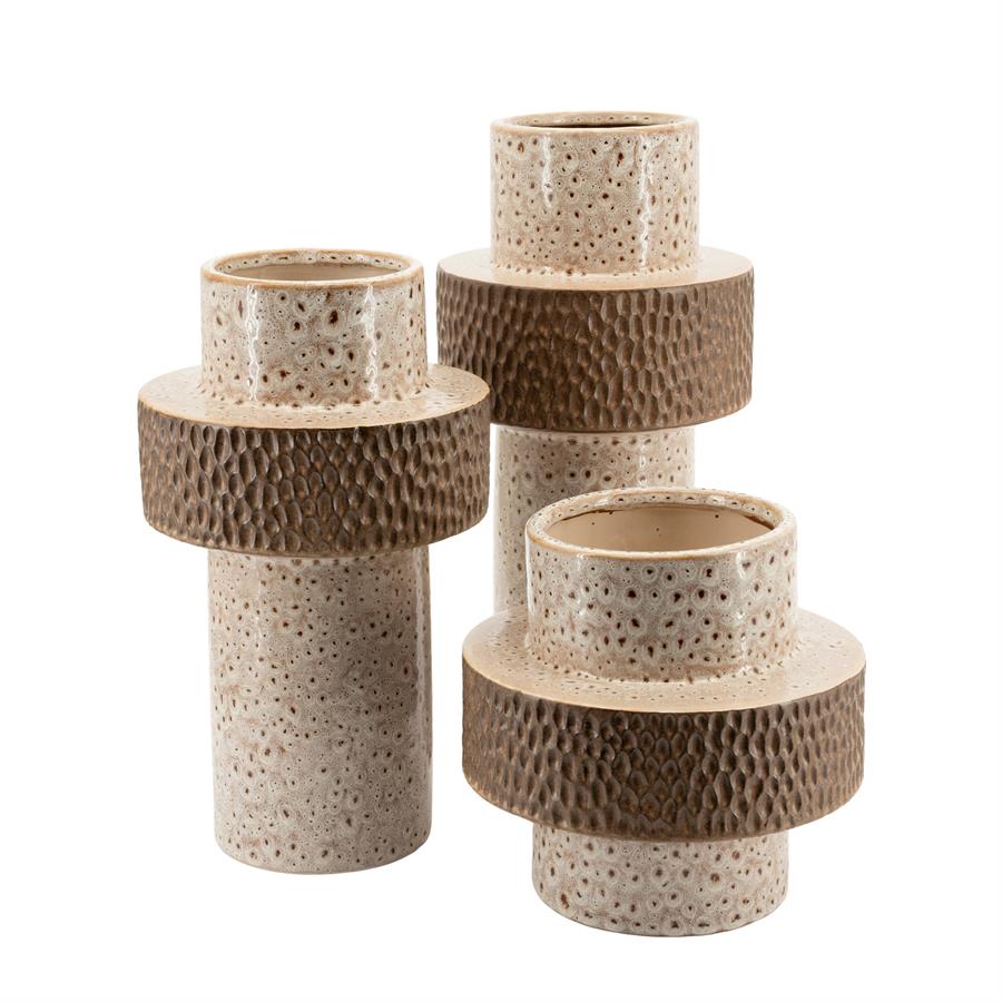 Nadir Vase brown - By-Boo