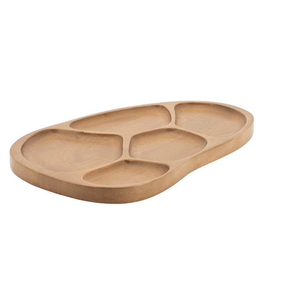 Dienblad Ushi mangohout - By-Boo