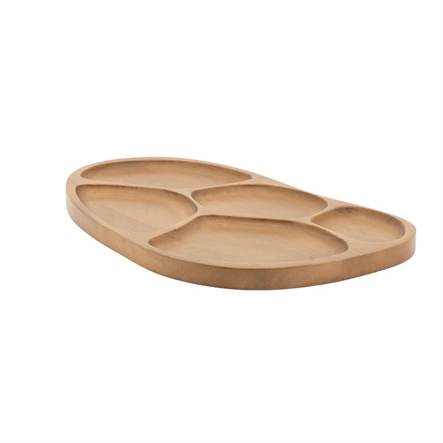 Dienblad Ushi mangohout - By-Boo