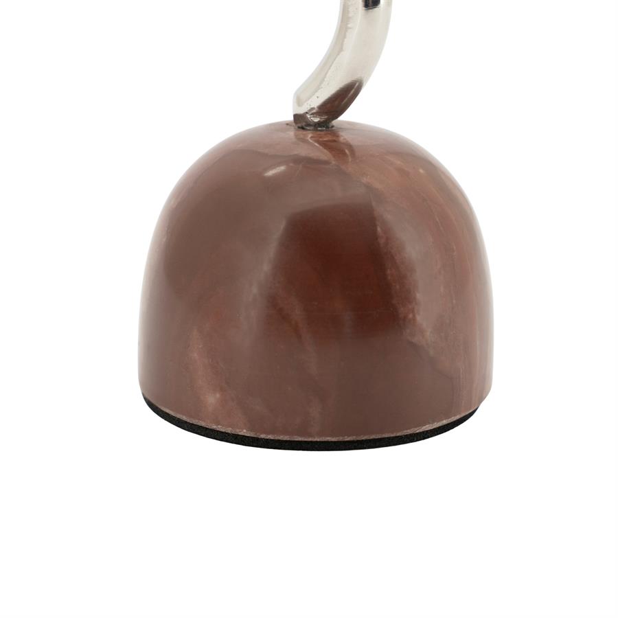 Kerzenhalter Lumiere braun Marmor - By-Boo