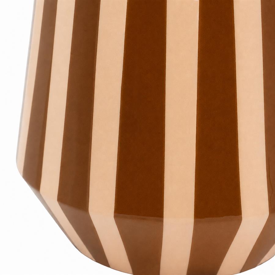Toffy Vase brown - By-Boo