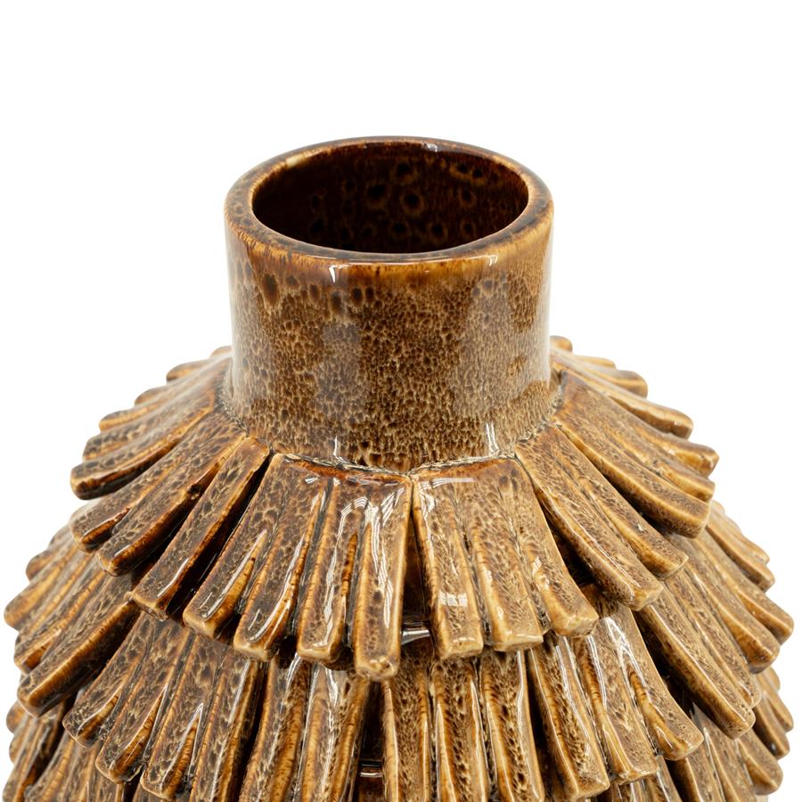 Frappe Vase brown - By-Boo