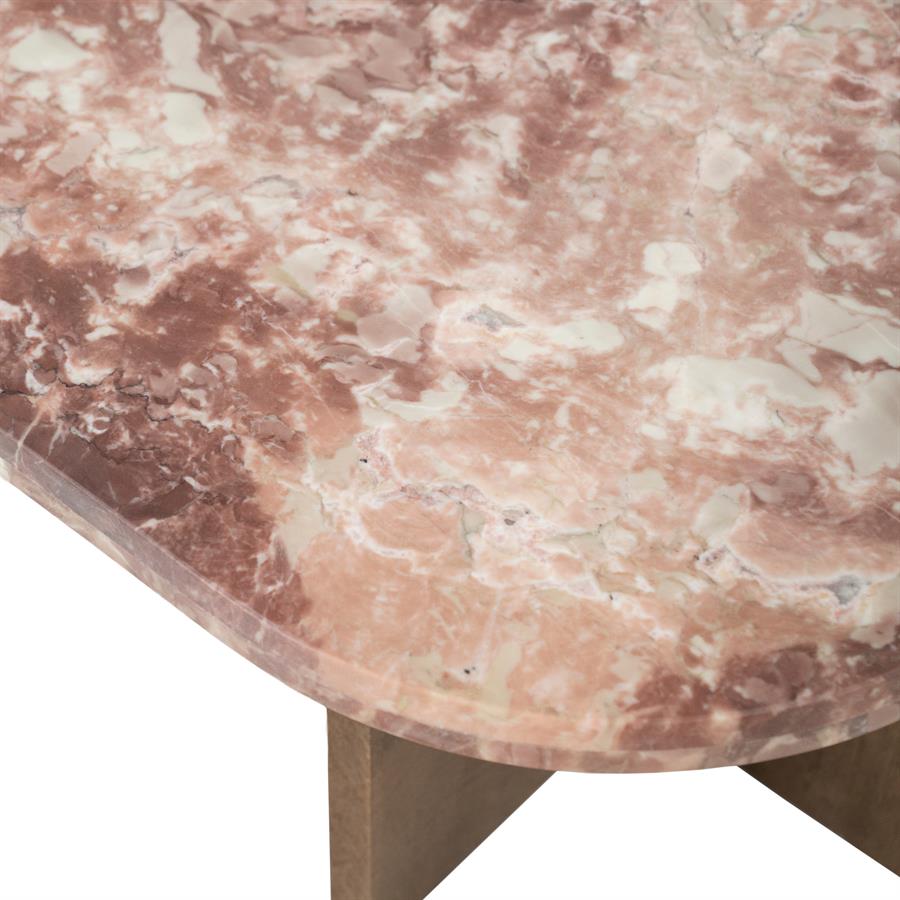 Salontafel Haussmann roze - By-Boo