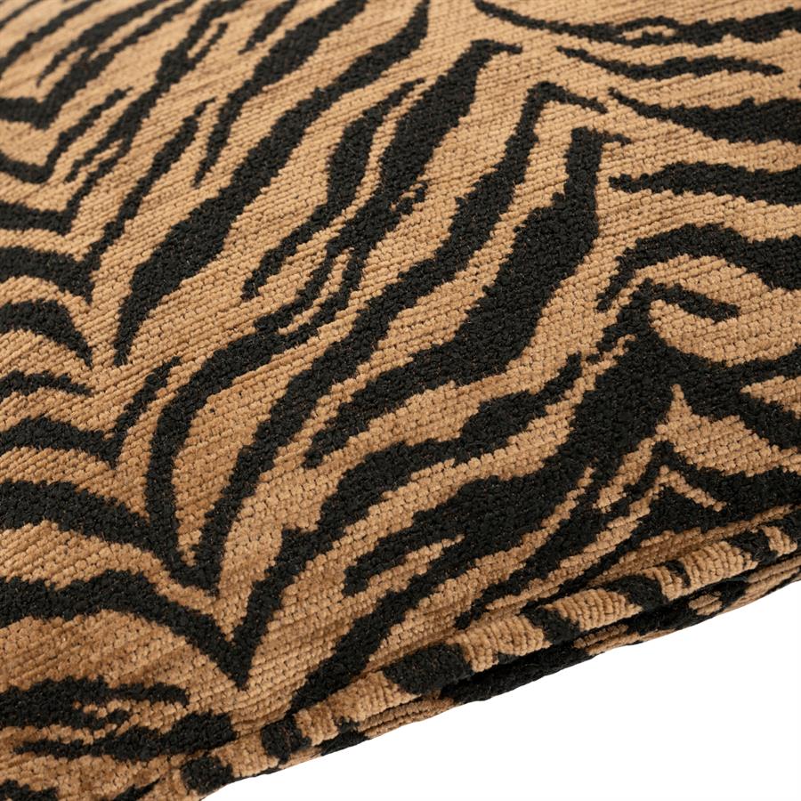 Kissen Fauve Braun schwarz - By-Boo