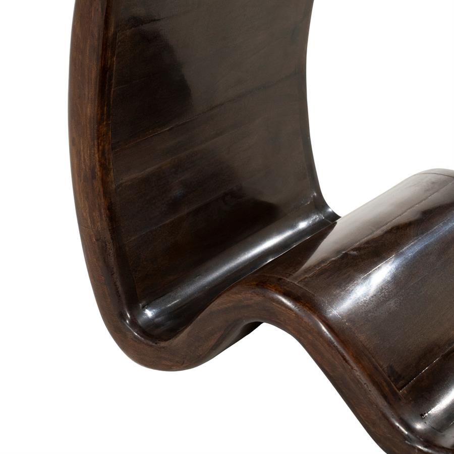 Glossia Brown Side Table - By-Boo