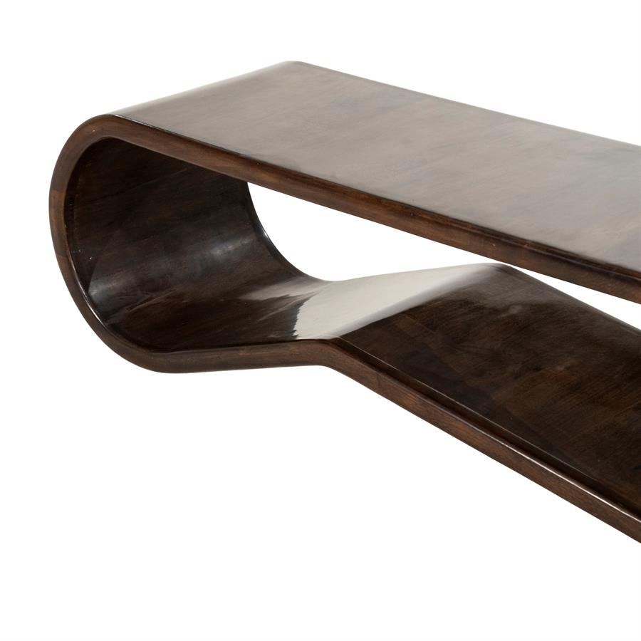 TV-Schrank Glossia Mangoholz braun - By-Boo