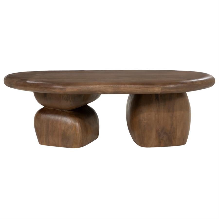 Sui Mango Wood Coffee Table - By-Boo