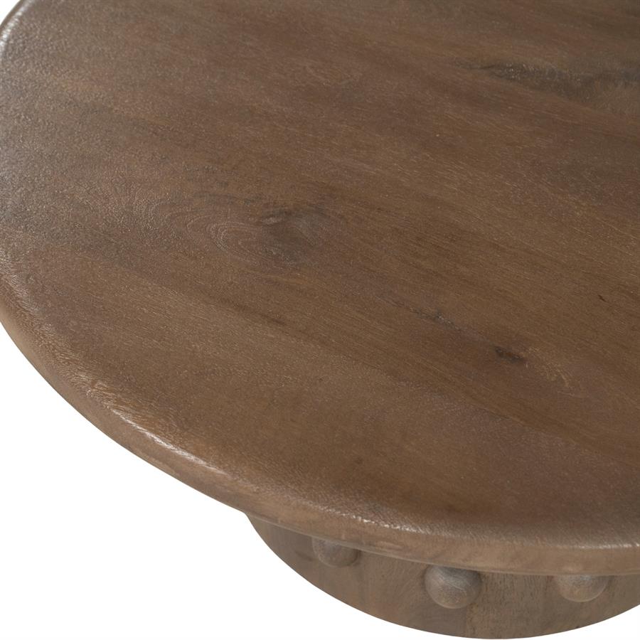 PopDot Coffee Table Brown Mango Wood - By-Boo