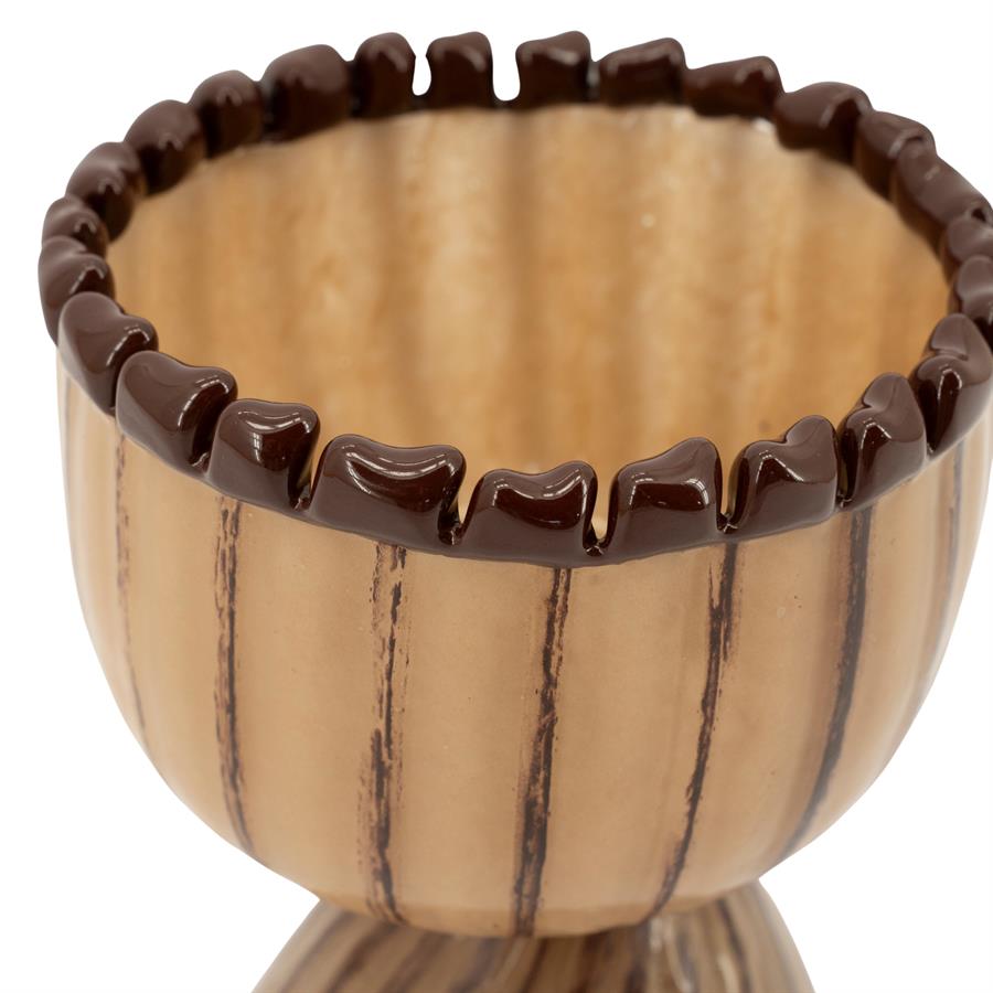 Drizzle Vase brown - By-Boo