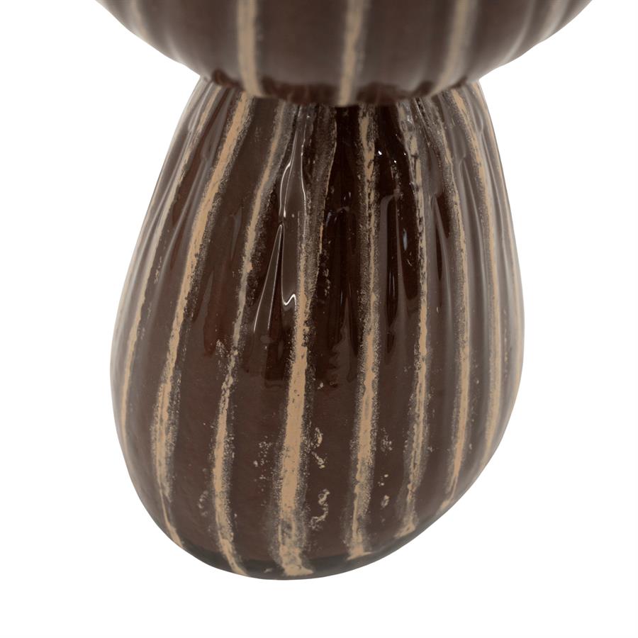 Drizzle 2 Vase Brown - By-Boo