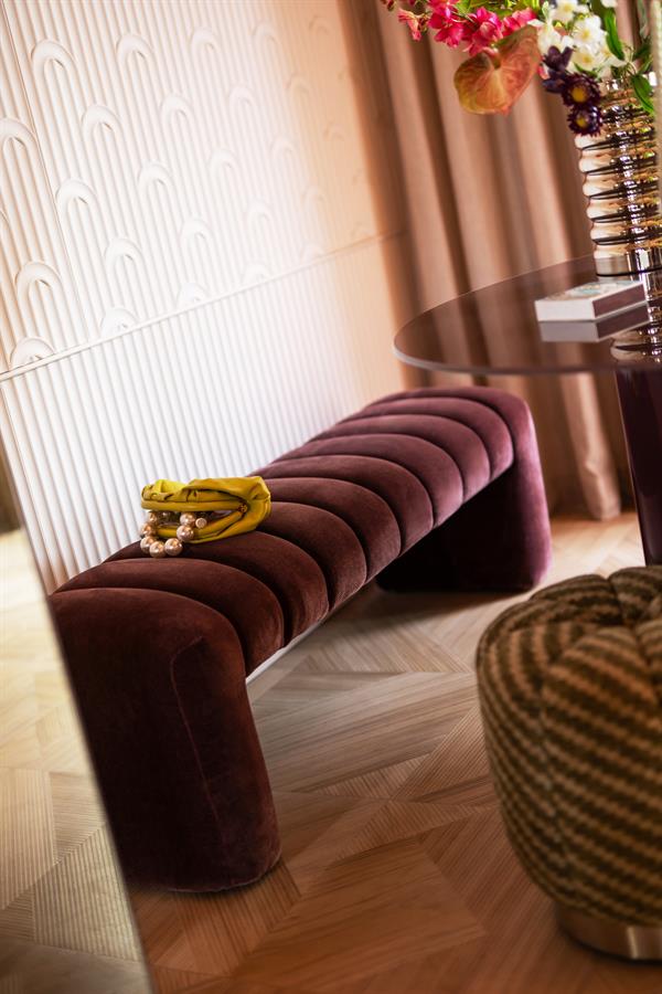 Bank Galerie lila - By-Boo