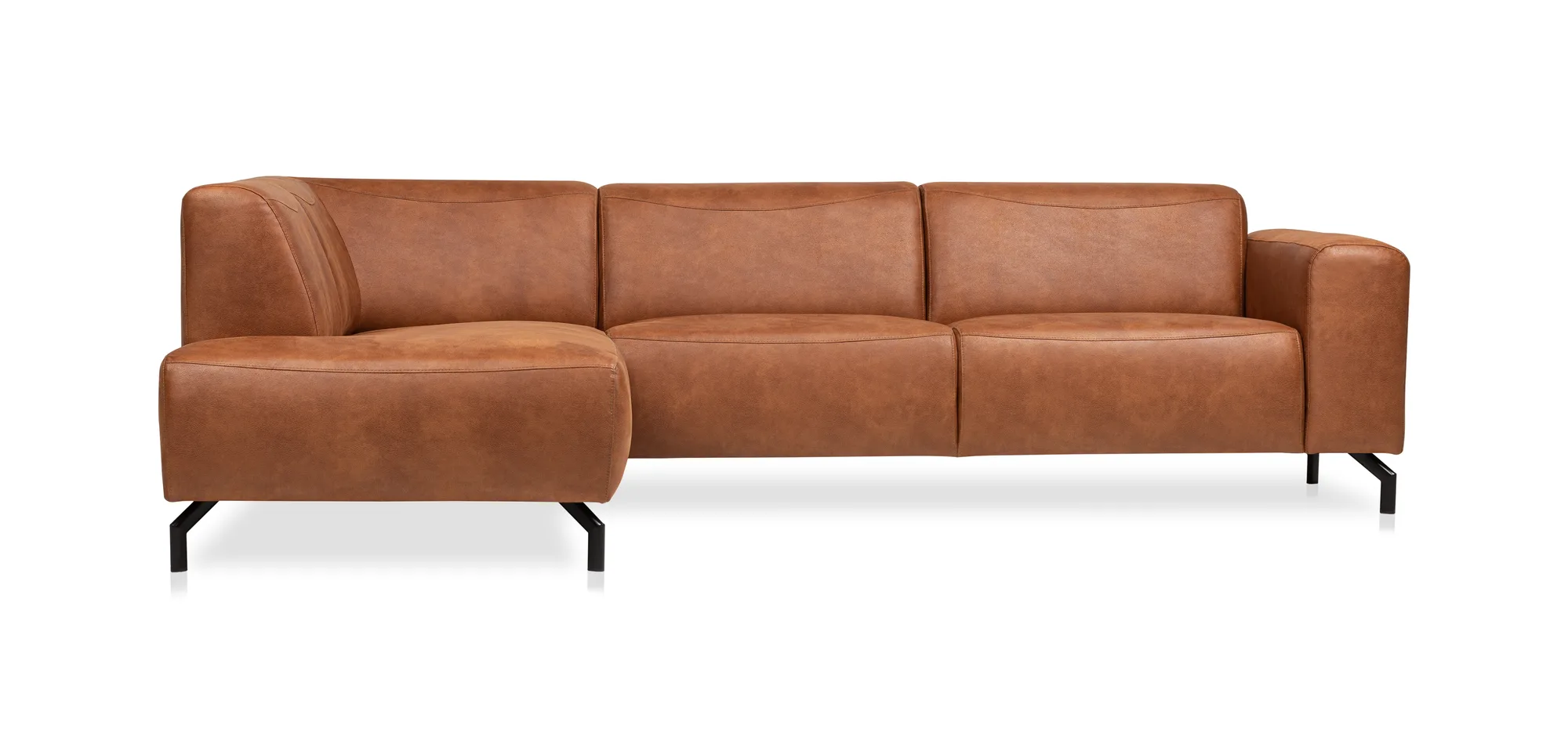 Ecksofa Bari (Stoff, Anthrazit) - Mokana Furniture