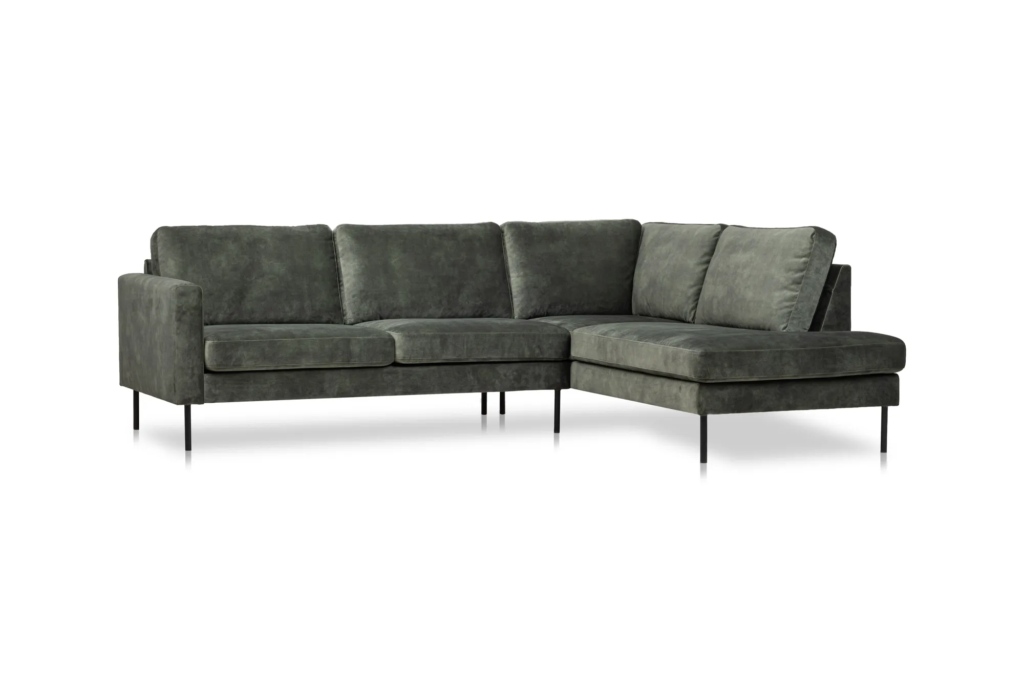 Ecksofa Gardolo (Stoff, Grün) - Mokana Furniture