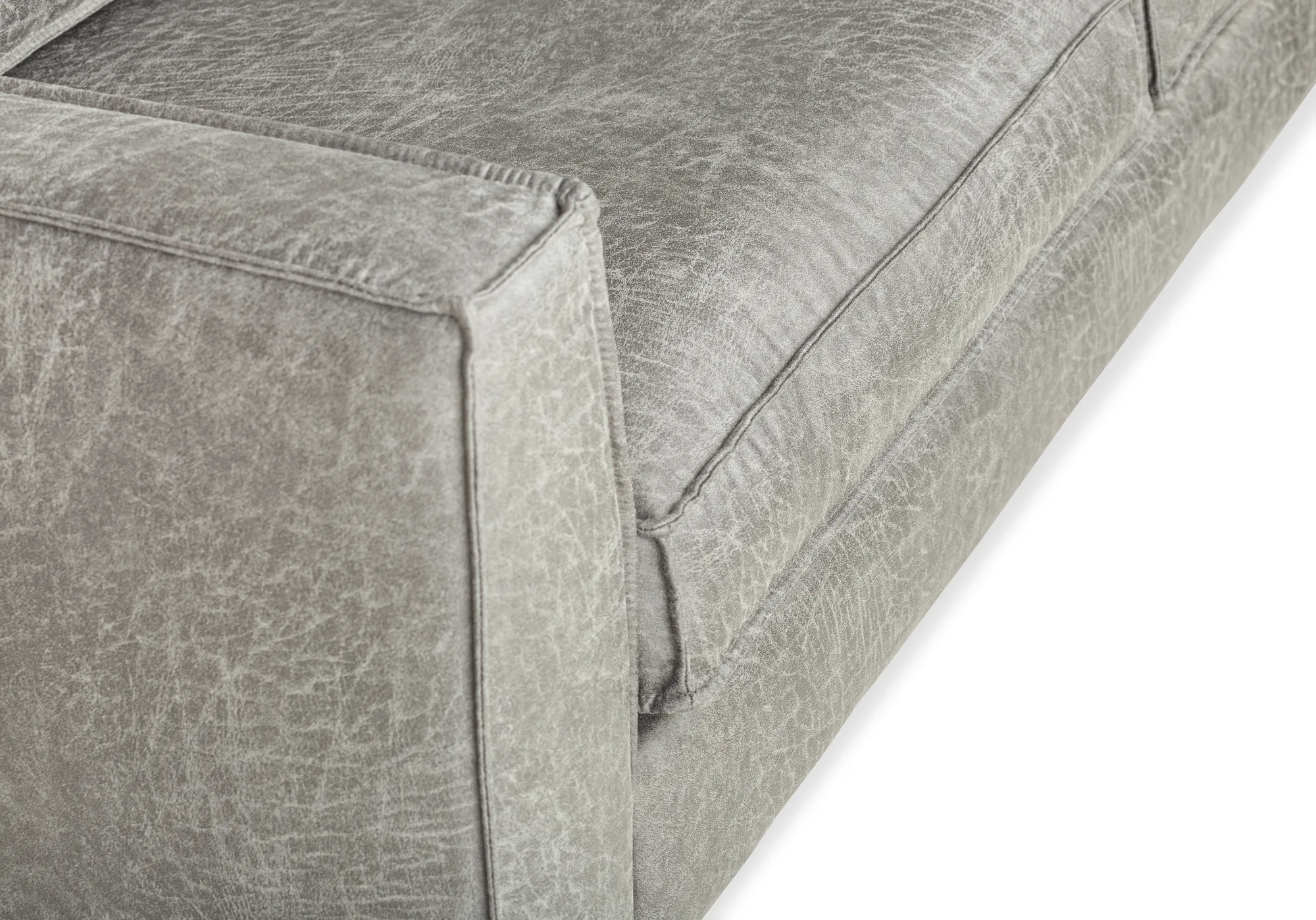 Ecksofa Turijn (Stoff, Cognac) - Mokana Furniture