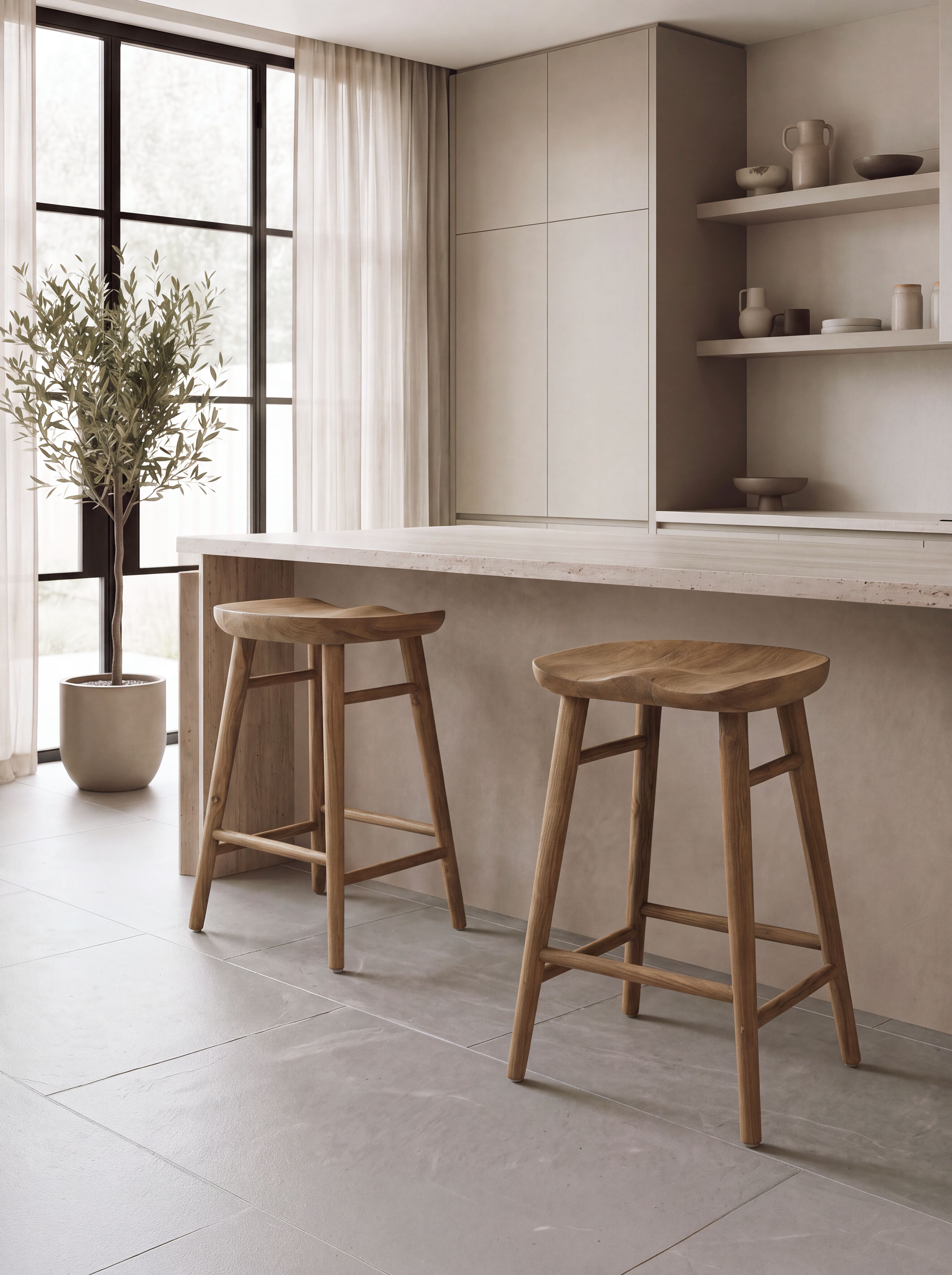 Barhocker Axel Teakholz - MUST Living
