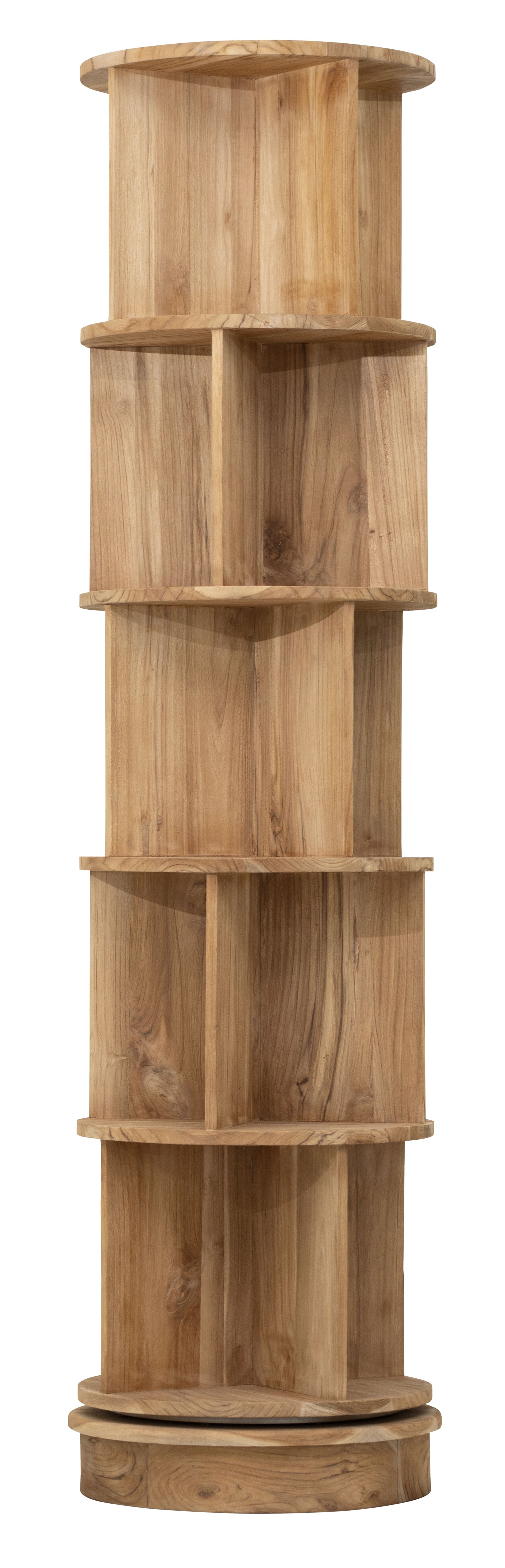 Shakespeare Swivel Bookrack Teakwood - MUST Living