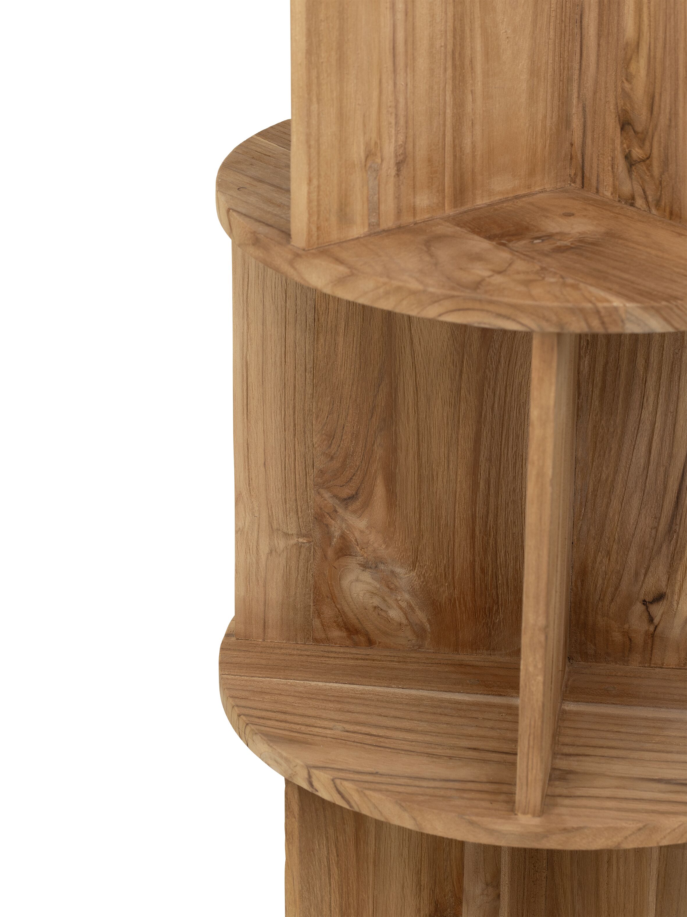 Shakespeare Swivel Bookrack Teakwood - MUST Living