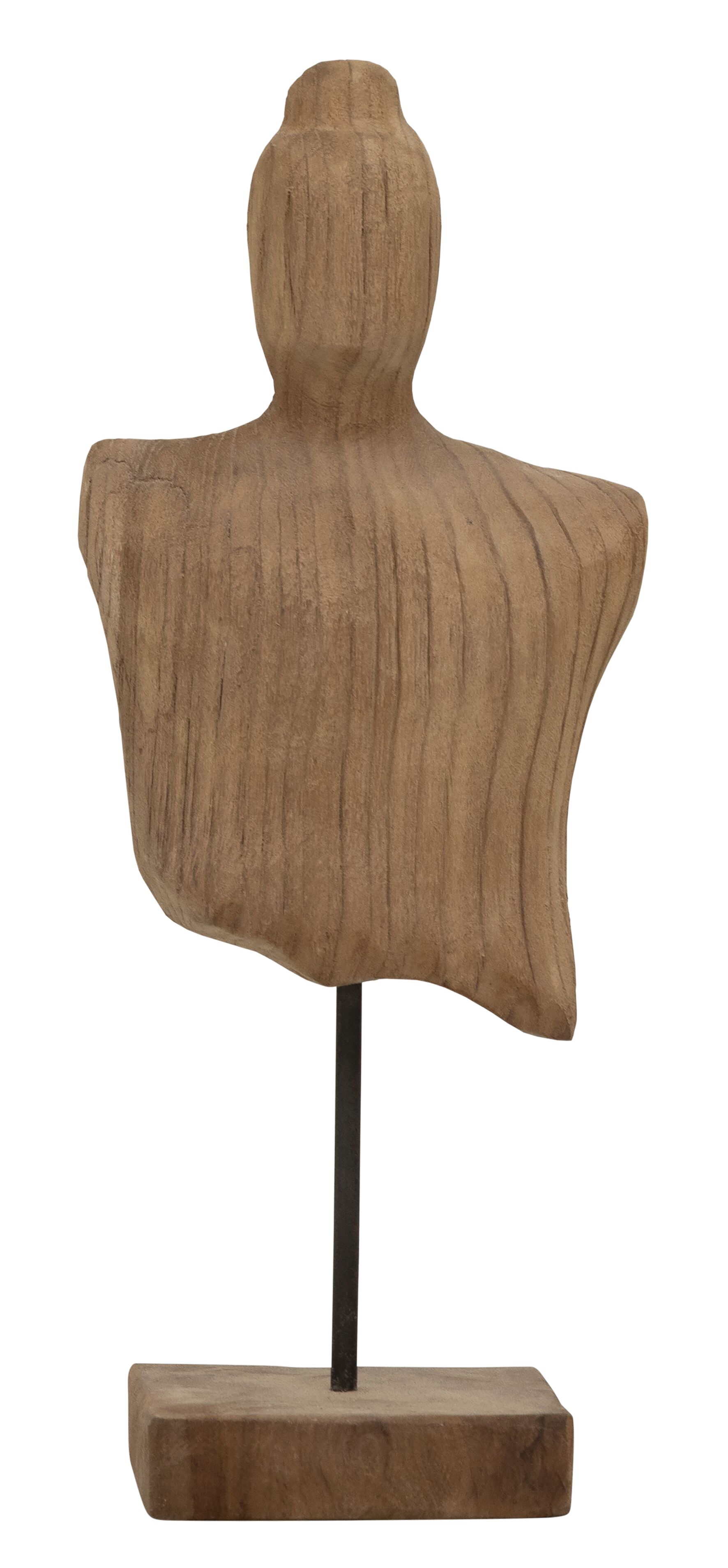 Skulptur Torso Teakholz - MUST Living